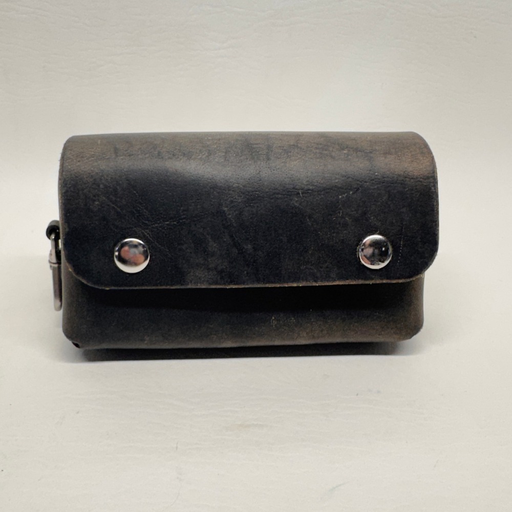 Unbranded Leather Belt Pouch Unisex OS‎ Brown Distressed Biker Utility Pouch EDC